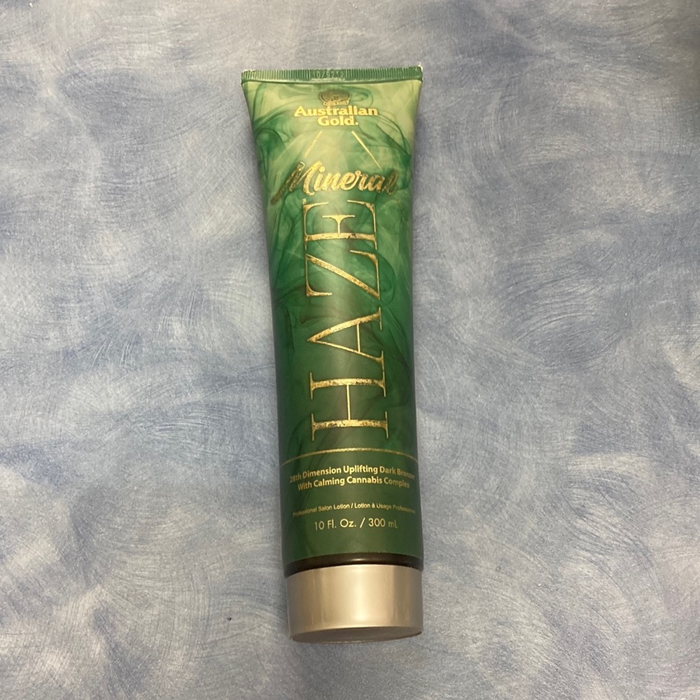 australian gold mineral haze tanning lotion